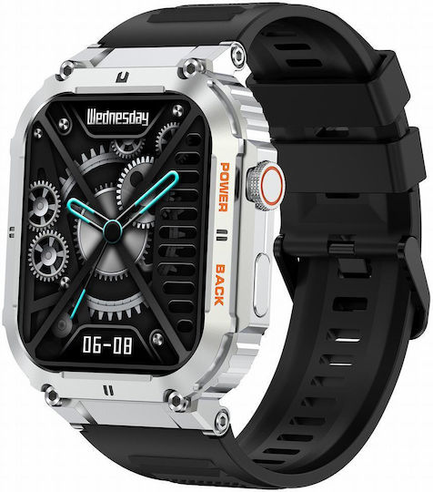 Gravity Gt6-5 42mm Smartwatch with Heart Rate Monitor (Multicolour)
