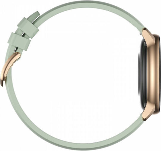 Oromed Active Pro 1 Aluminium Smartwatch with Heart Rate Monitor (Gold / Green) view 5
