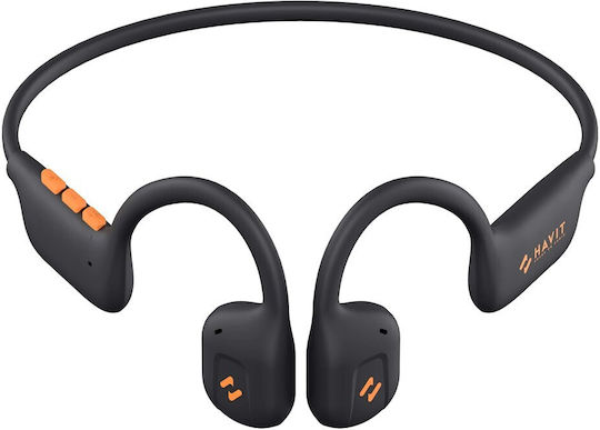 Havit Freego1 Air Bone Conduction Bluetooth Handsfree Earphones with Sweat Resistance Black vue 7