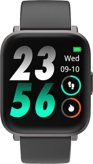 Sponge Watch 1 with Heart Rate Monitor (Black) vue 3
