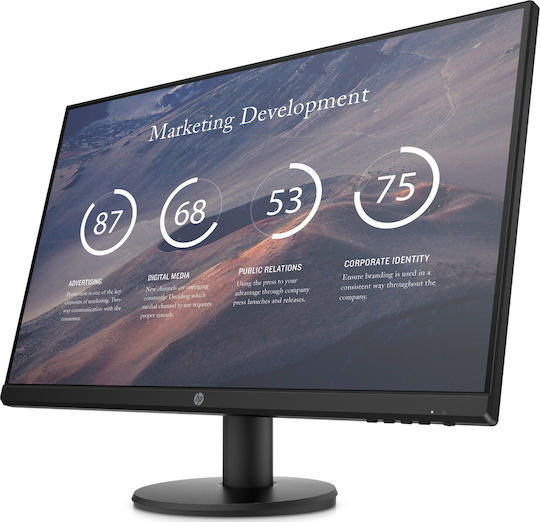 HP P27v G4 IPS Monitor 27" FHD 1920x1080 with Response Time 5ms GTG view 4