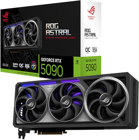 Asus GeForce RTX 5090 32GB GDDR7 Astral OC Edition Graphics Card view 1