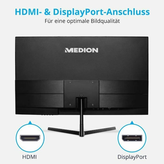 Medion AKOYA P52424 HDR Monitor 24" FHD 1920x1080 view 3