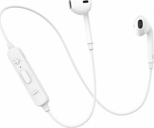 Usams LN Sport Earbud Bluetooth Handsfree Earphones with Sweat Resistance White vista 3
