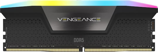 Corsair Vengeance RGB DDR5 32GB RAM with 2x16GB Modules and Speed 5200 for Desktop CMH32GX5M2B5200C40 view 4