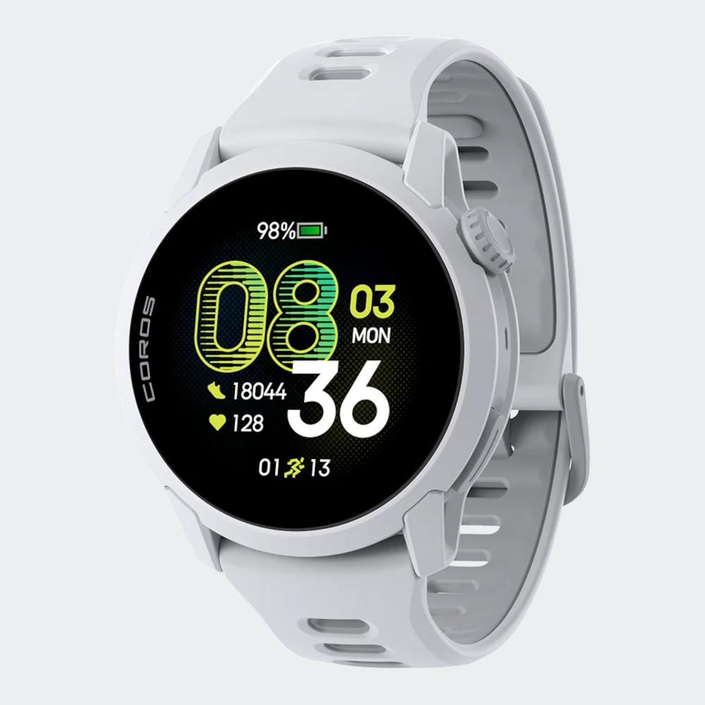 Coros Pace 4 43mm Waterproof Smartwatch with Heart Rate Monitor (White Silicone Strap) view 5