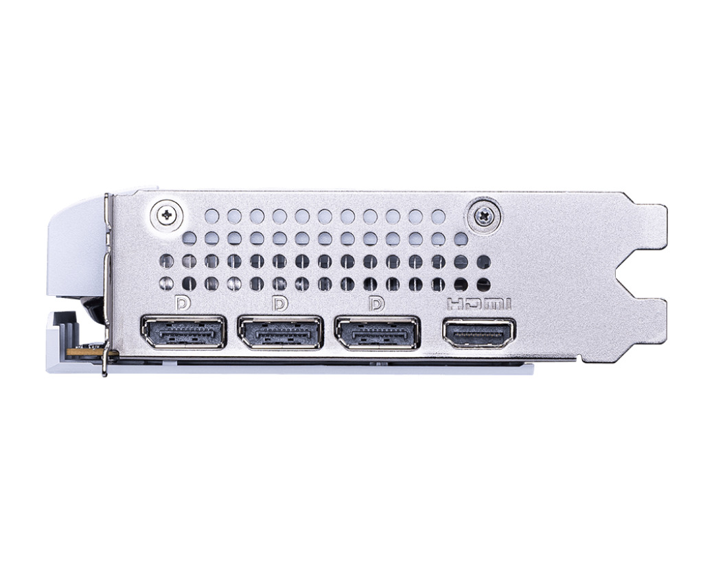 MSI GeForce RTX 5060 8GB GDDR7 Ventus 2X OC White Graphics Card V537-003R vue 5