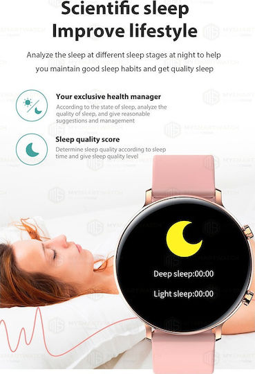 GW33 Smartwatch with Heart Rate Monitor (Black) view 4