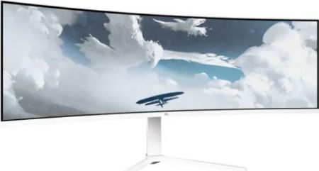 Arozzi Nova UltraWide Curved Monitor 49" 5120x1440 165Hz White