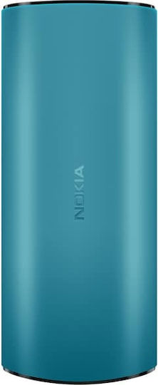 Nokia 105 4G (2023) Dual SIM Mobile with Buttons (English Menu) Blue view 3