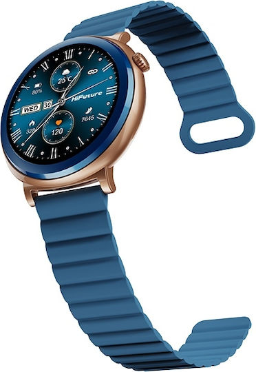 HiFuture Aurora Smartwatch with Heart Rate Monitor (Blue) view 4