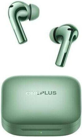 OnePlus Buds 3 Bluetooth Handsfree Earphones with Sweat Resistance and Charging Case Green view 2