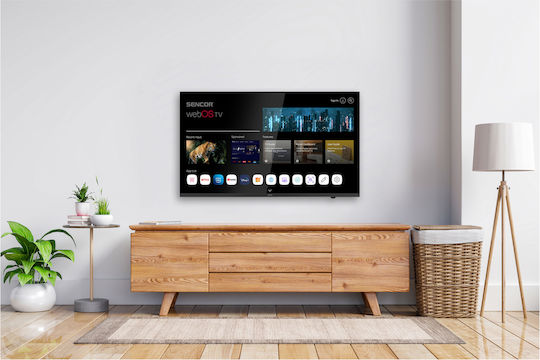 Sencor Smart Television 43" 4K UHD LED SLE 43US850TCSB HDR (2023) view 4