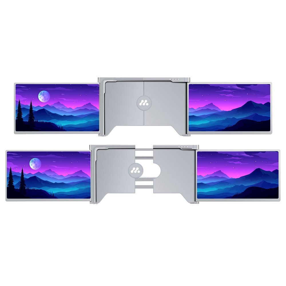 MISURA 3M1506S1 IPS HDR Portable Monitor 15.6" FHD 1920x1080 Silver view 2
