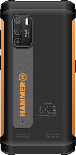 Hammer Iron 4 Dual SIM (4GB/32GB) Resistant Smartphone Black / Orange view 7