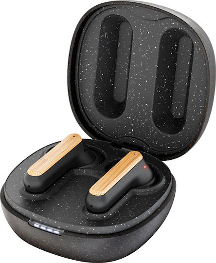 The House Of Marley Redemption ANC In-ear Bluetooth Handsfree Earphones with Sweat Resistance and Charging Case Black view 2
