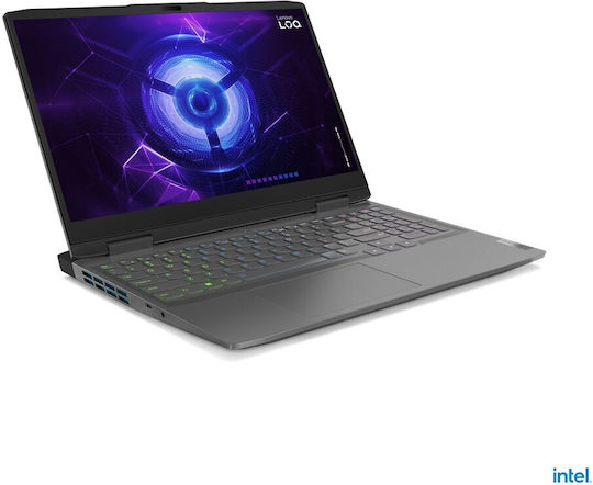 Lenovo LOQ 15IRH8 15.6" IPS FHD 144Hz (i5-12450H/16GB/512GB SSD/GeForce RTX 4050/No OS) Storm Grey (US Keyboard) view 8