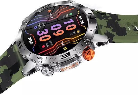 Nubi K59 Smartwatch with Heart Rate Monitor (Green) view 3