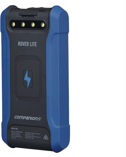 OZtrail Rover Lite Solar Power Bank 20000mAh 10W With 2 USB-A Output Ports And USB-C Output Port Black view 2
