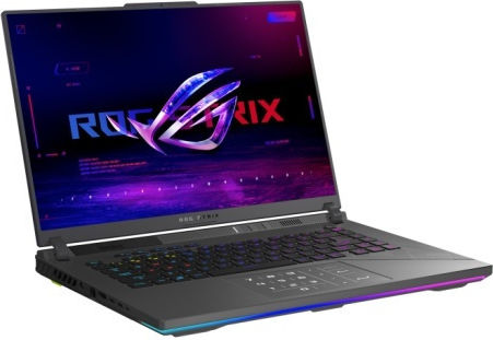Asus Rog Strix G16 G614JVR-N4081 16" QHD+ 240Hz (i9-14900HX/32GB/1TB SSD/GeForce RTX 4060/No OS) Eclipse Grey view 8