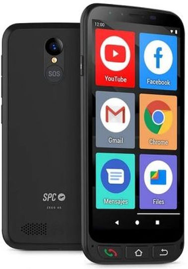 SPC Zeus Dual SIM (4GB/64GB) Black view 1