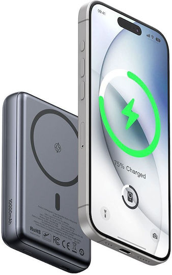 Mcdodo MC-8371 Power Bank 10000mAh 20W Gray view 2
