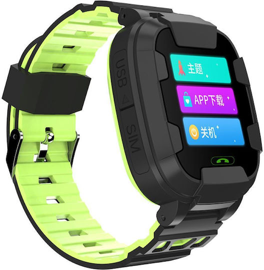 Kingwear Y88 Waterproof Smartwatch with SIM (Black) view 2