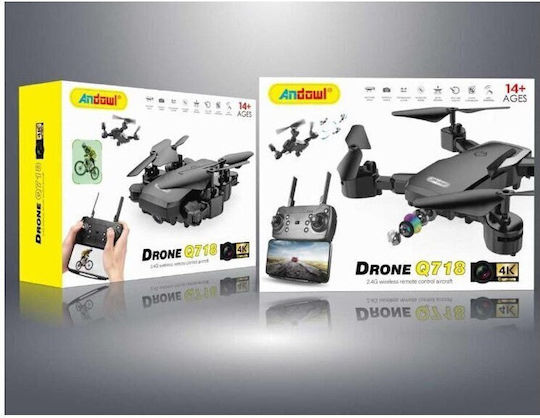 Andowl Q718 Drone with 4K Camera and Controller view 3