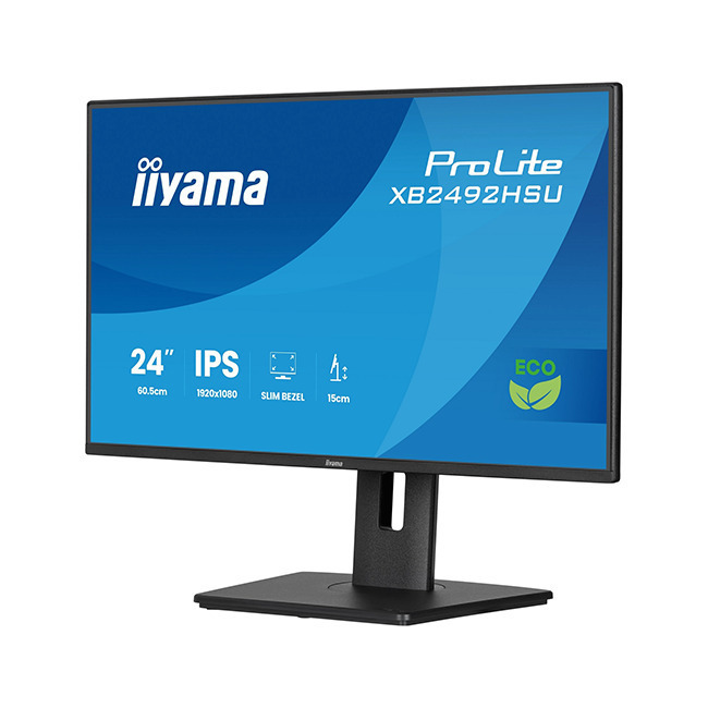 Iiyama XB2492HSU-B1 IPS Monitor 24" FHD 1920x1080 with Response Time 3ms GTG view 2