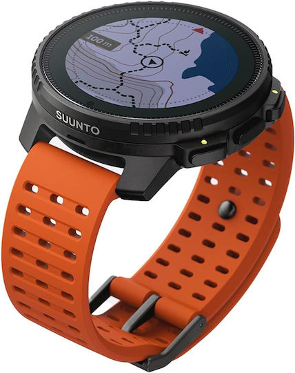 Suunto Vertical Solar Stainless Steel 49mm Waterproof Smartwatch with Heart Rate Monitor (Canyon) view 5