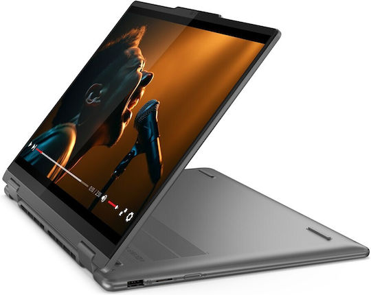 Lenovo Yoga 7 2-in-1 14AHP9 14" OLED Touchscreen (Ryzen 5-8640HS/16GB/512GB SSD/W11 Home) Storm Grey (US Keyboard) view 9