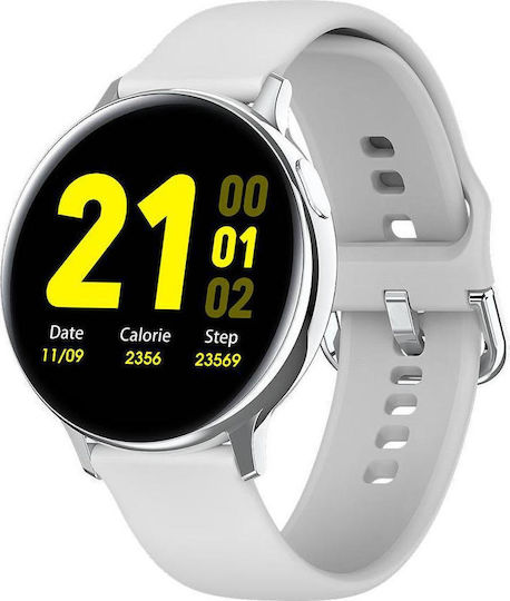 Colmi S20P 44mm Smartwatch with Heart Rate Monitor (White) view 1