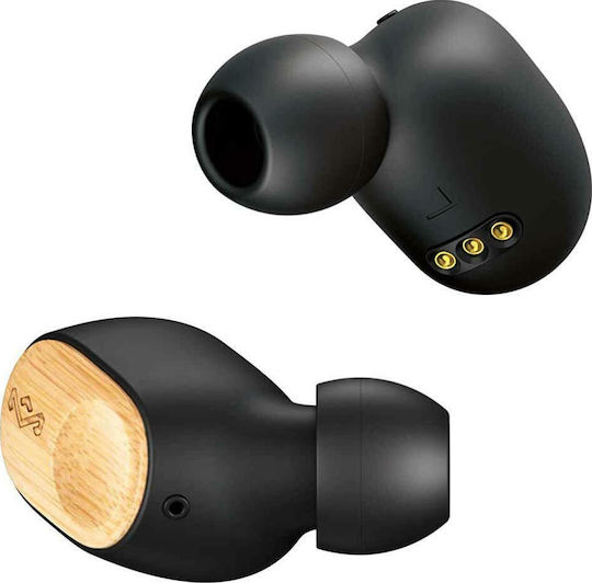 The House Of Marley Liberate Air In-ear Bluetooth Handsfree Earphones with Sweat Resistance and Charging Case Black view 6