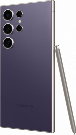Samsung Galaxy S24 Ultra 5G Dual SIM (12GB/512GB) Titanium Violet vue 7
