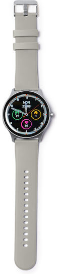 Stamina Leymi Smartwatch with Heart Rate Monitor (Gray)