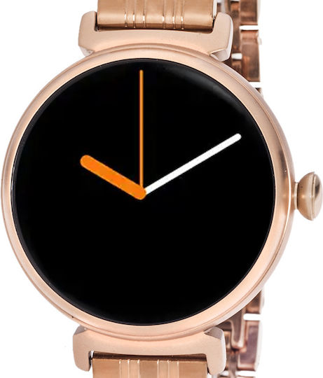 3Guys 3GW7051 Stainless Steel 35mm Smartwatch with Heart Rate Monitor (Rose Gold) view 2