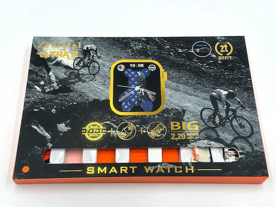 Smartwatch Zt07 Ultra Max 2 20' 49mm Orange weergave 2