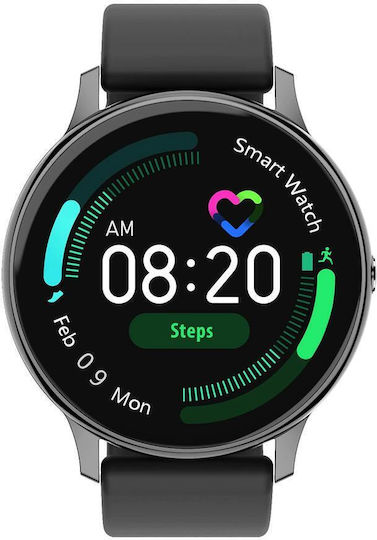 Kingwear DT88 Pro 42mm Smartwatch with SIM and Heart Rate Monitor (Black) view 4