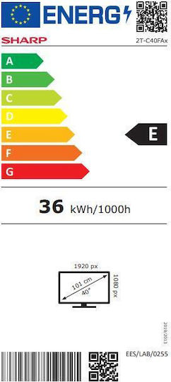 Sharp Television 40" HD Ready LED 40FA2E (2022) view 6