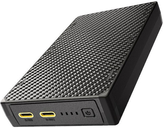 NiteCore NB20000 Gen3 Power Bank 20000mAh 45W with 2 USB-C Ports Carbon Fiber view 5