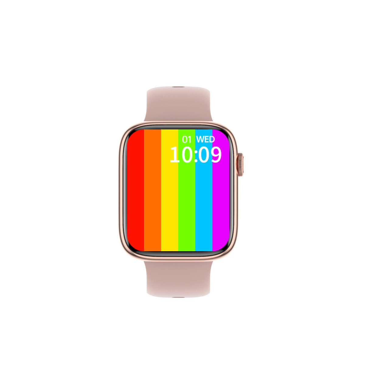 One FiT Aluminium Smartwatch with Heart Rate Monitor (Gold) view 4