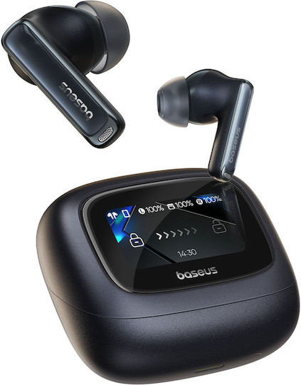 Baseus Bowie M2s Ultra In-ear Bluetooth Handsfree Earphones with Charging Case Black view 1