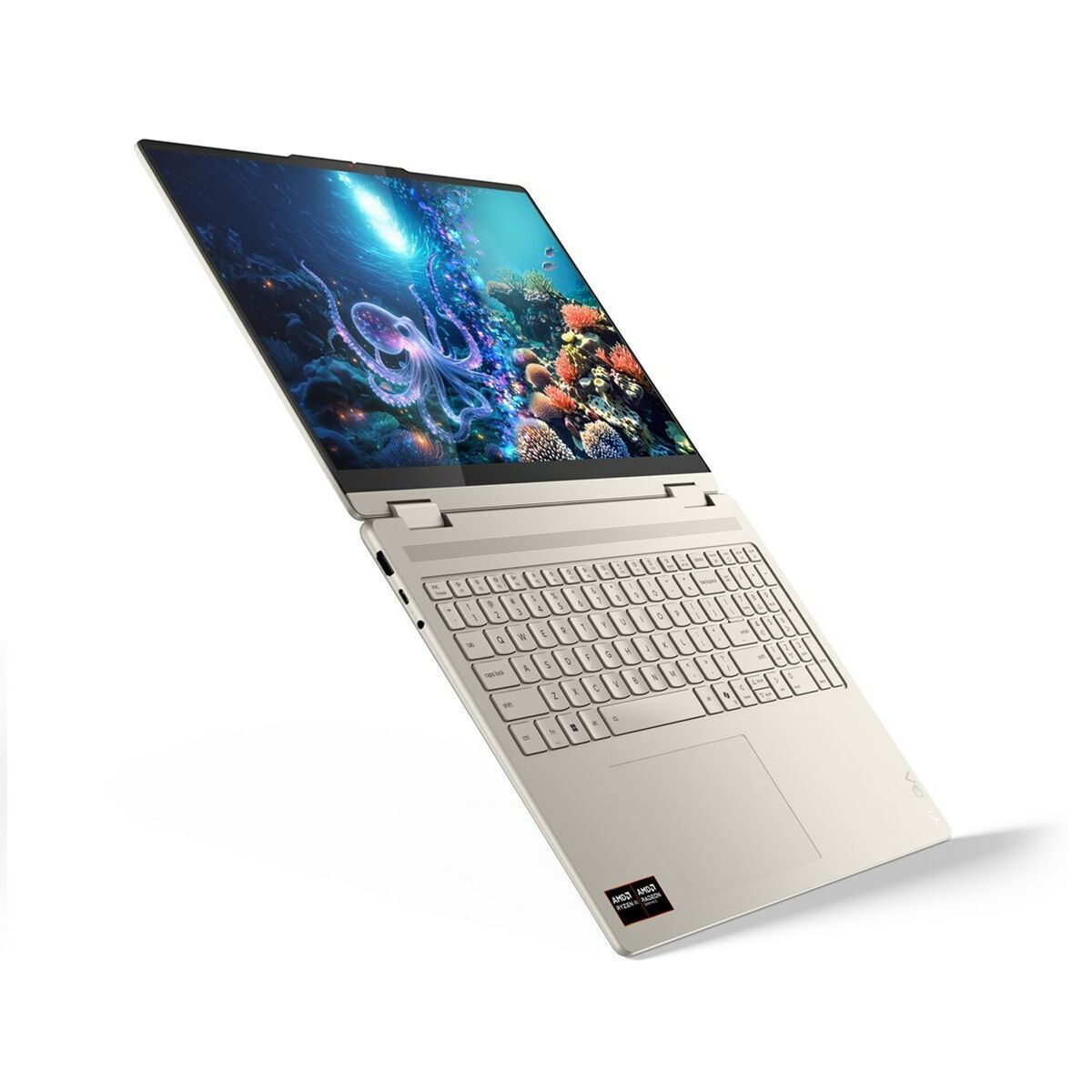 Lenovo Yoga 7 2-in-1 16AKP10 16" OLED Touchscreen 120Hz (Ryzen AI 300 Series-7 350/16GB/512GB SSD/W11 Home) Seashell (US Keyboard) view 6