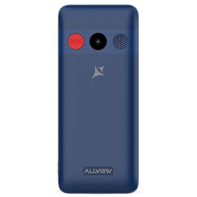Allview M30 Luna Dual SIM Mobile with Buttons Blue view 3