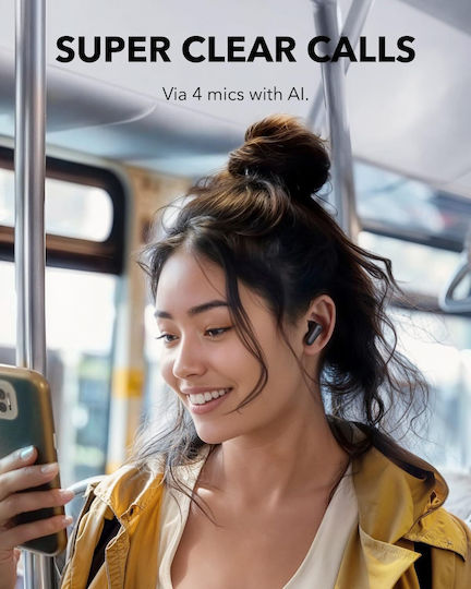 Soundcore by Anker P30i In-ear Bluetooth Handsfree Earphones with Sweat Resistance and Charging Case Black view 6