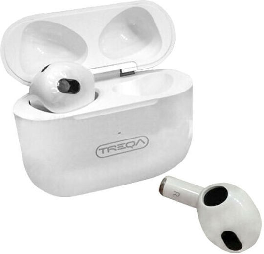 AGC BT-500PRO In-ear Bluetooth Handsfree Earphones with Charging Case White view 4