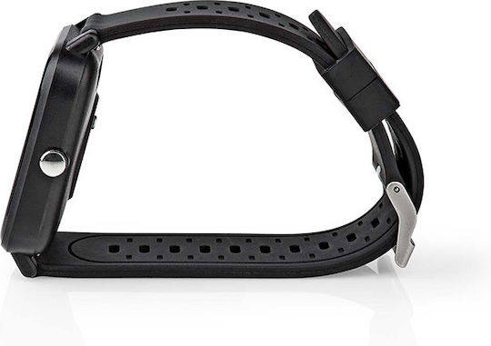 Nedis BTSW002BK 43mm Waterproof Smartwatch with Heart Rate Monitor (Black) view 4