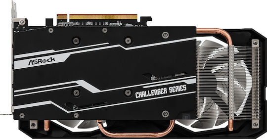 ASRock Radeon RX 6600 XT 8GB GDDR6 Challenger D OC Graphics Card view 3