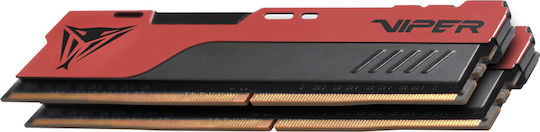 Patriot Viper Elite ΙΙ DDR4 32GB RAM with 2x16GB Modules and Speed 3200 for Desktop PVE2432G320C8K view 2