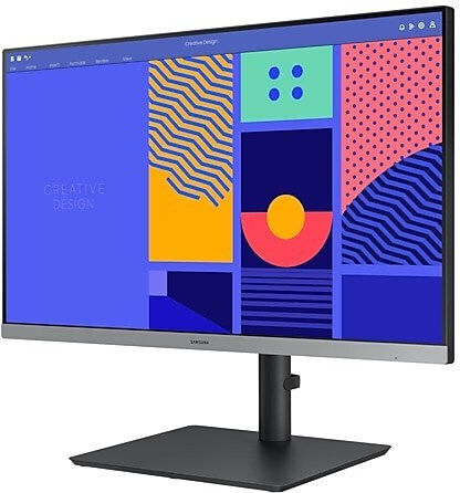 Samsung S43GC IPS Monitor 24" FHD 1920x1080 with Response Time 4ms GTG view 7